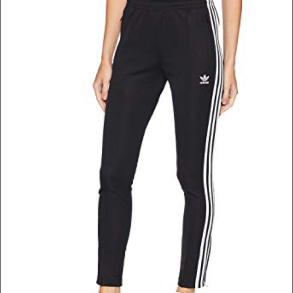 Adidas Women’s Black Superstar Track Pants